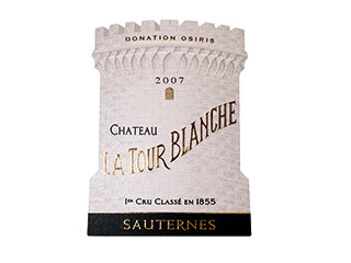 法国进口 苏玳一级庄白塔贵腐酒 la tour blanche