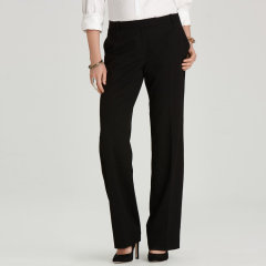Calvin Klein（卡尔文·克莱因）女士黑色宽松长裤556786 黑色 4