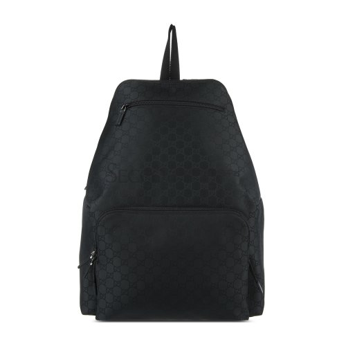 gucci(古驰) 黑色尼龙双肩背包【正品 价格 图片】寺库图片