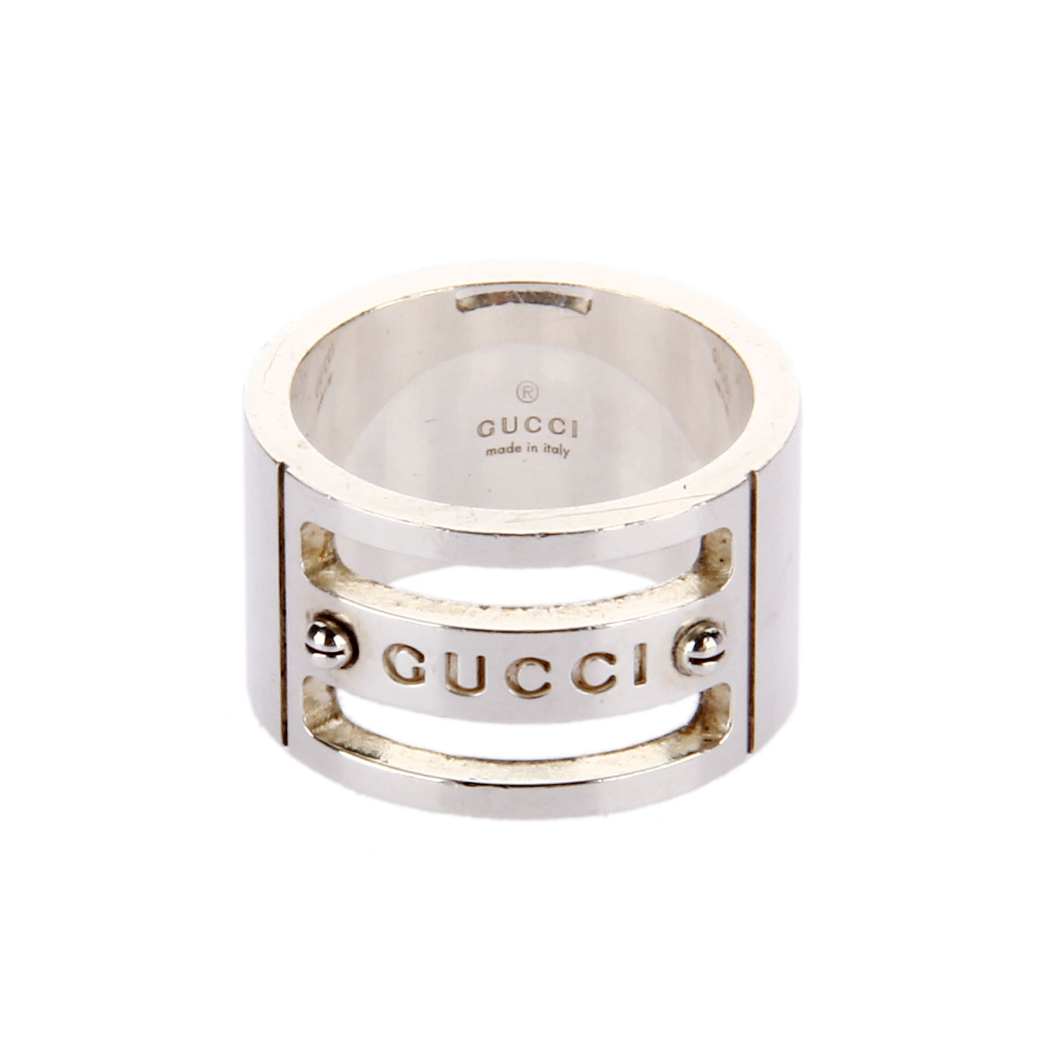 gucci(古驰)银色戒指 12