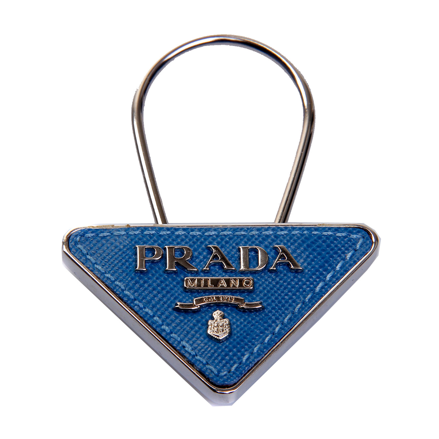 prada(普拉达)蓝色经典标志挂饰