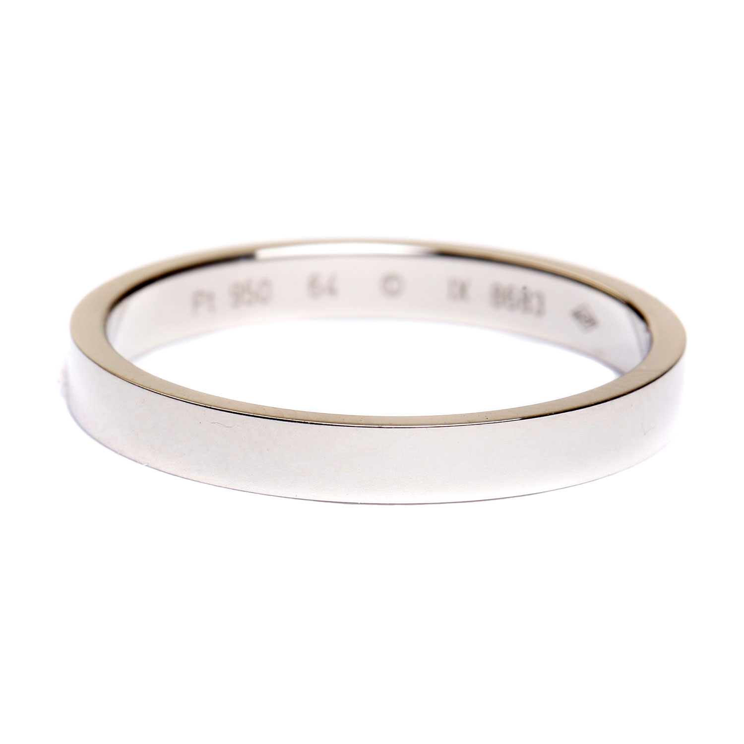 CARTIER(卡地亚)铂金戒指64 ...