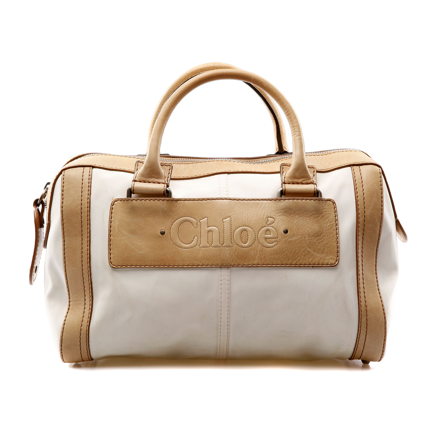 chloe(克洛伊)米色手提包