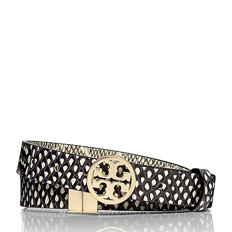 tory burch logo,tory burch logo图片 tory burch(托里·伯奇) lena 斑点tb logo女士皮带12145067
