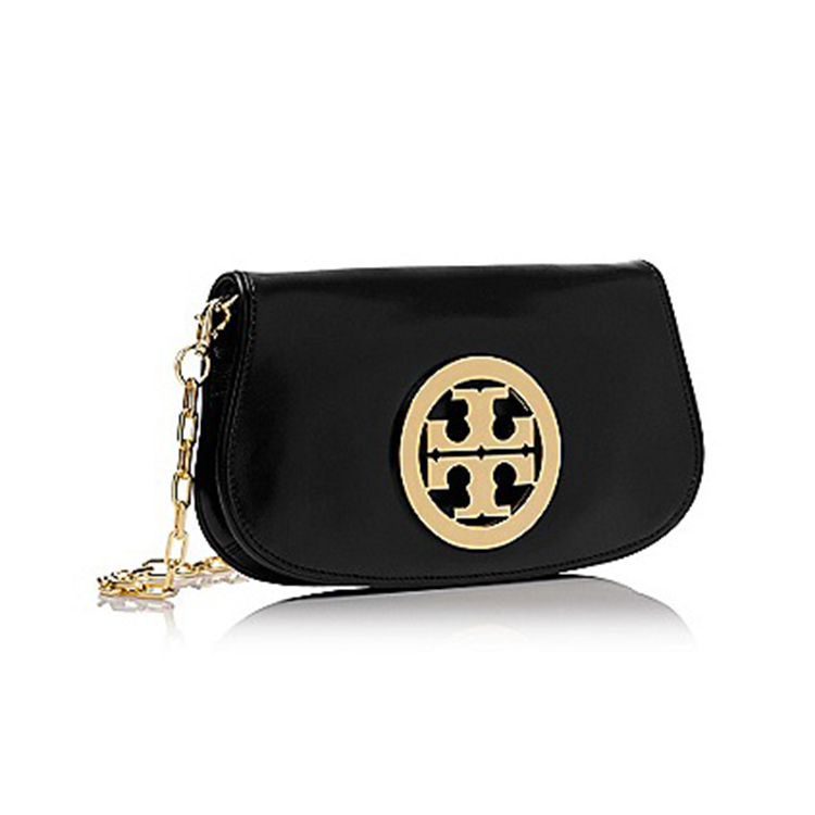 tory burch(托里·伯奇) 纯色牛皮 logo手包50009803