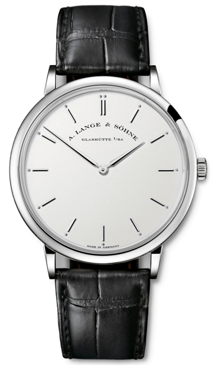 a.lange&sohne(朗格)saxonia thin系列18k白金腕表211.026