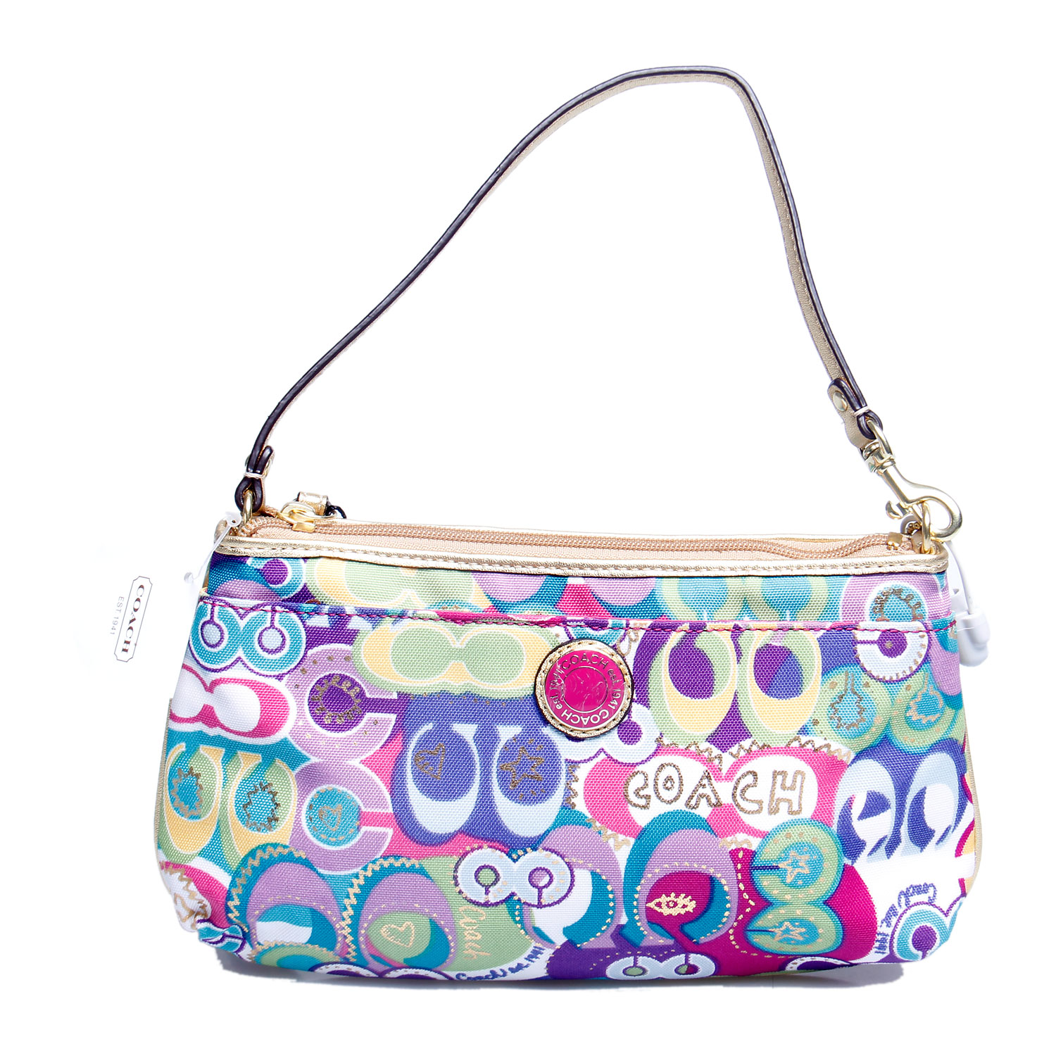 coach(蔻驰)涂鸦帆布手提包