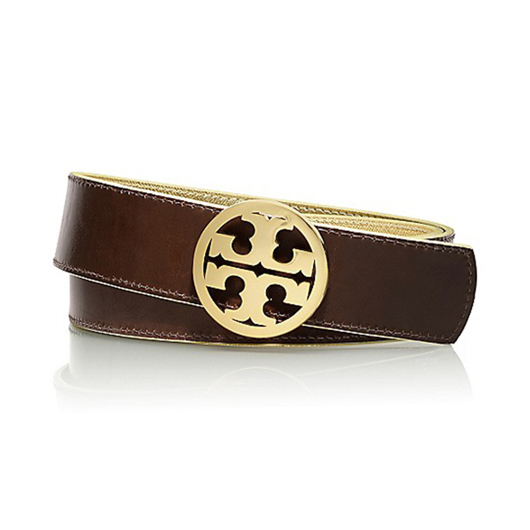 tory burch(托里·伯奇) 压纹牛皮皮带50005210