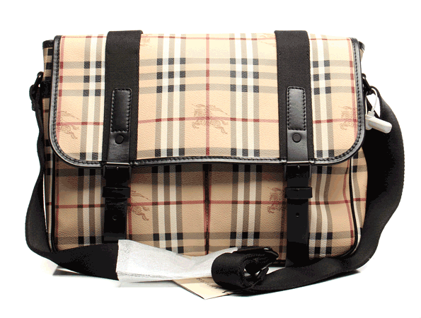 burberry(巴宝莉)pvc经典男士斜挎包