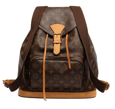 louis vuitton(路易·威登)老花色女士双肩背包