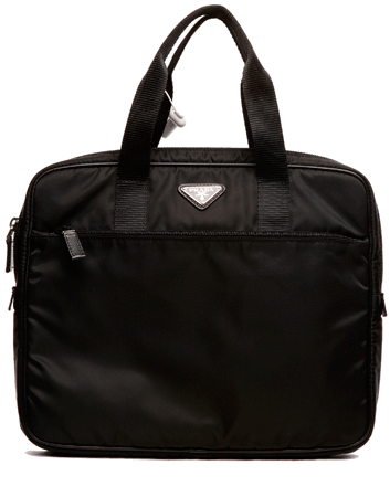 prada(普拉达)黑色尼龙电脑包